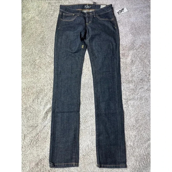 Fox Racing Women’s Specialist Skinny Jeans Size 1/25 New - Picture 2 of 16